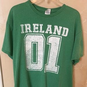 Delta Pro Weight Green Ireland T Shirt Jersey Size Large